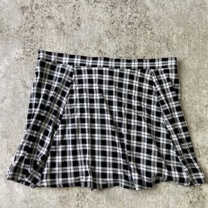 Nasty Gal Plaid Skirt